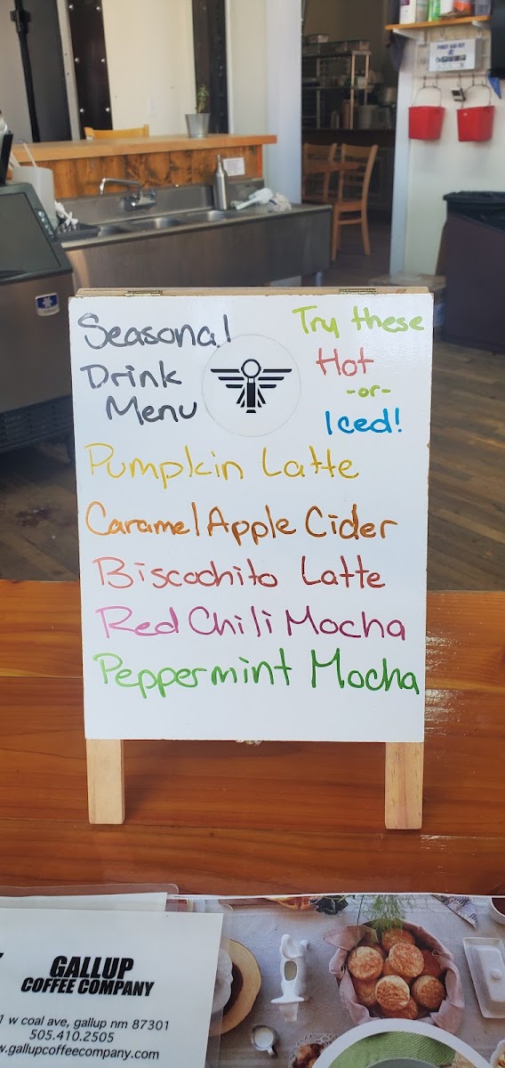 Menu Gallup Coffee Company-7